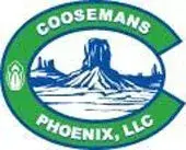 Coosemans Phoenix LLC logo featuring a vibrant mountainous landscape in green and blue colors.