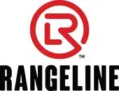 Modern RANGELINE logo featuring bold typography and a striking red and black design.